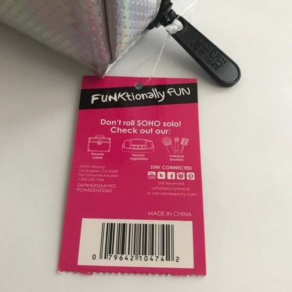 NWT Set of 2 Muticolored Rainbow Bags - Picture 10 of 10